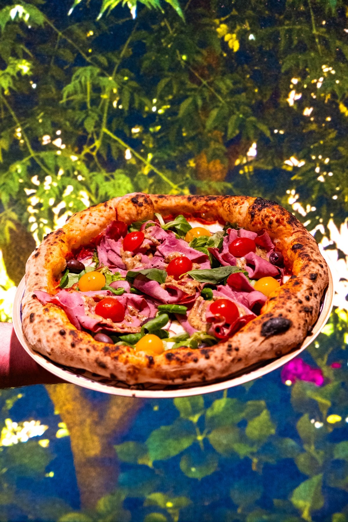 Pizza photographiée par Syzis